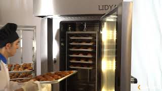 LIDYA24 Convection Oven (Baker's Aid Mini Rack Oven-Electric Rotating Rack )