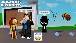 BROOKHAVEN SIENDO INVISIBLES MOMENTOS DIVERTIDOS (ROBLOX)