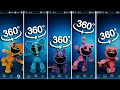 Smiling Critters Poppy Playtime Chapter 3 Characters FNAF AR Workshop Animations 360°