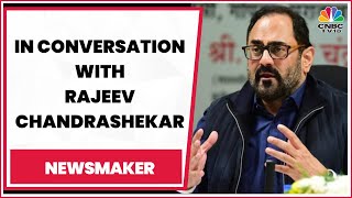 In Conversation With MoS MeitY Rajeev Chandrasekhar On Data Privacy Bill \u0026 More | Newsmaker