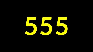 555 Seconds Countdown Timer With Sound Effect