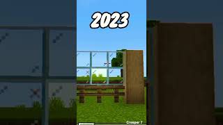 Minecraft in 2023 vs 2050 #shorts #minecraft #reality