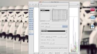 DOS Plot with Xmgrace