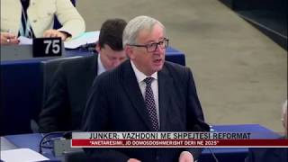 Junker: Vazhdoni me shpejtësi reformat - News, Lajme - Vizion Plus