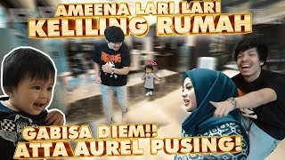 AMEENA Udah bisa LARI KEJAR ATTA!! AUREL kaget GABISA DIEM!