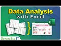 Introduction to Data Analysis with Excel: 2-Hour Training Tutorial