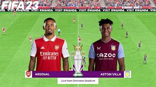 FIFA 23 | Arsenal vs Aston Villa - Premier League 2023 - PS5 Gameplay