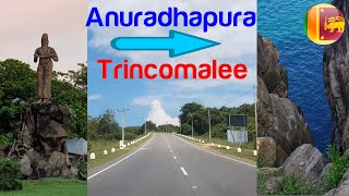 Driving from Anuradhapura to Trincomalee, Sri Lanka 🇱🇰