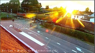 RailCam Road and Rail Crossing Mierlo-Hout Netherlands