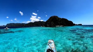 Smith beach, Coron Palawan | Escape To The Most Beautiful Tropical Paradise Island (Video 360°)