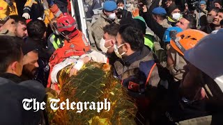 Turkey earthquake: 17-year-old survivor rescued after 11 days