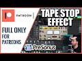 #8 - Tape Stop Effect With Abbey Road Vinyl Plugin By Waves | Studio One Tutorial