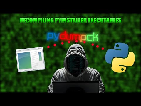 How to decompile/unpack python exe files compiled with pyinstaller 2023 pydumpck under 1 minute!