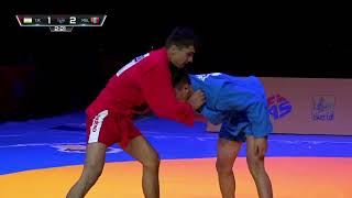 ABDULLOI vs BATKHUYAG. 64 kg Youth male. World Cadets, Youth and Junior SAMBO Championships 2022