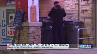 Abducted girl found safe in Oklahoma, suspect in custody