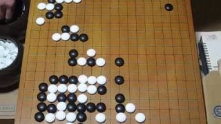 加納嘉徳   梶原武雄(先番)  14期日本棋院選手権  MR囲碁889