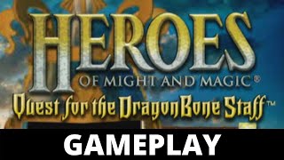 Heroes of Might and Magic Quest for the DragonBone Staff - PS2 Retro Gameplay