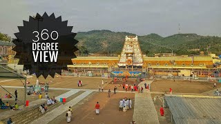 One of World Richest God | Tirupati Tirumala Temple | 360 Degree Full View | Morning, Evening,Night