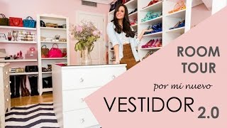 Room Tour 2.0 vestidor blogger Crimenes de la Moda