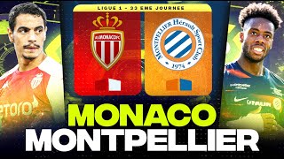 🔴 MONACO - MONTPELLIER | Pression sur les Monégasques ! ( asm vs mhsc ) | LIGUE 1 - LIVE/DIRECT
