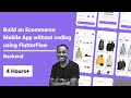 Build an E-commerce Mobile App without coding using FlutterFlow - Backend - Part 2