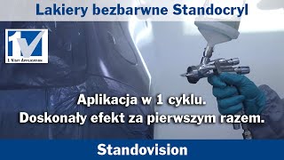 Lakiery bezbarwne Standocryl VOC Clears: Aplikacja w 1 Cyklu – doskonały efekt za pierwszym razem