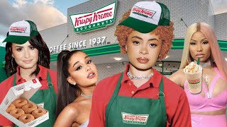 Celebrities at Krispy Kreme