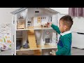 A detailed look at our Handcrafted Contemporary Dolls House