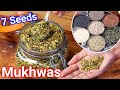 Mukhwas Recipe - Homemade Mouth Freshener & Digestive Aid | Healthy & Flavored 7 Seeds Mukhwas