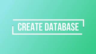 SQL| CREATE |USE |SHOW | DROP DATABASE