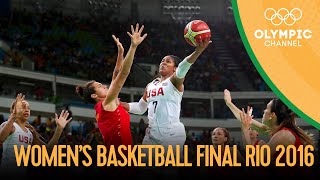 USA π Spain - Women's Basketball Gold Medal Match | Rio 2016 Replays