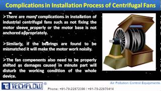 Installation of Centrifugal Fans and Blowers - Techflow.net