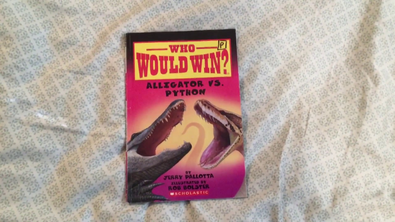 Who Would Win? Alligator Vs. Python - Book Review - YouTube