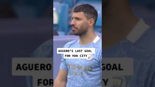 Aguero first and last goals in Man City... 😔😔
