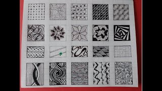 1001 Easy tangle patterns #140