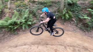 Mtb session at Rowhedge woods Colchester