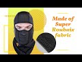 geartop full face mask premium ski mask and neck warmer for motorcycle and cycling