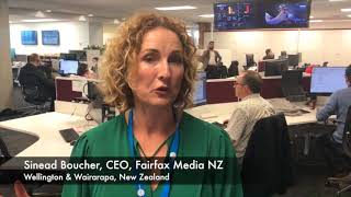 Fairfax Media New Zealand CEO Sinead Boucher discusses the importance of brand