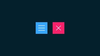 Menu Toggle Icon using CSS & Vanilla Javascript | Hamburger Toggle Menu