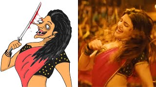 Kurchi Madathapetti Song Drawing Memes | Guntur Kaaram | Mahesh Babu l Trivikram | Crazy Funarts