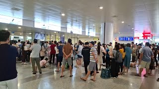 Checking In - Terminal 2, Noi Bai International Airport, Hanoi, Vietnam