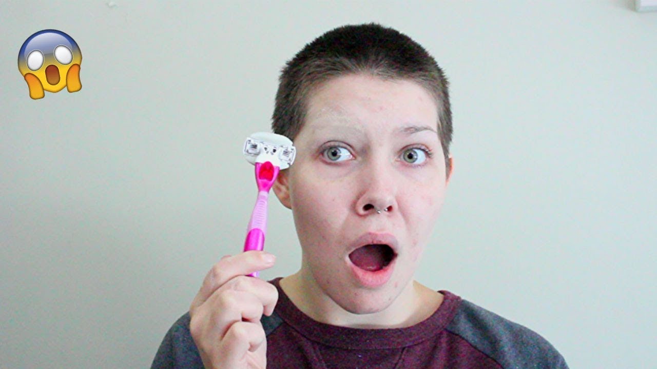 Shaving Off My Eyebrows Youtube