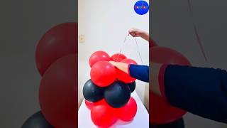 How to make Balloon Arch without Stand  #shorts #youtubeshorts #balloon #viral