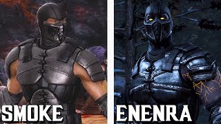 The Story of Smoke | Smoke Cutscenes in Mortal Kombat (2011-2015)