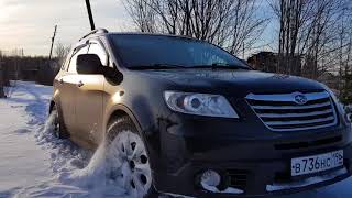 Subaru Tribeca (B9) по малому снегу (off road snow)