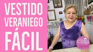 DIY - VESTIDO VERANIEGO FÁCIL