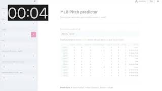 Predicting MLB pitches using machine learning