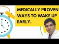 Medically Proven Ways To Wake Up Early