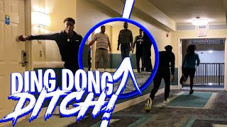 EXTREME DING DONG DITCH PART 5! **KICKED OUT HOTEL**