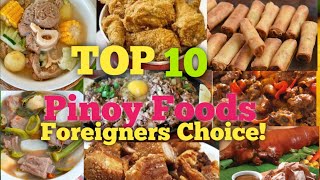 🔴 Pagkaing Pinoy na gustong gusto ng mga Foreigners! | Best Pinoy foods Foreigners choice